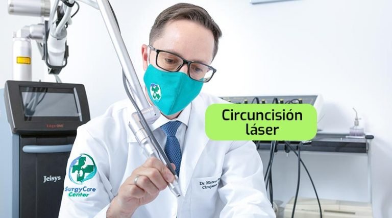 Circuncisión con un proceso láser CO₂
