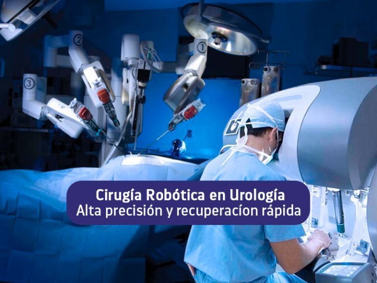 Cirugía Robótica Urológica procedimiento de alta precisión