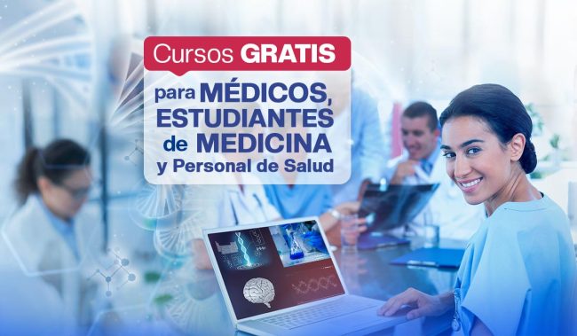 Cursos gratis para Médicos, Estudiantes y Personal de salud