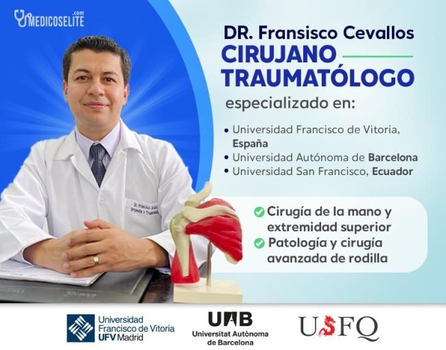 Dr. Francisco Cevallos, Cirujano Traumatólogo