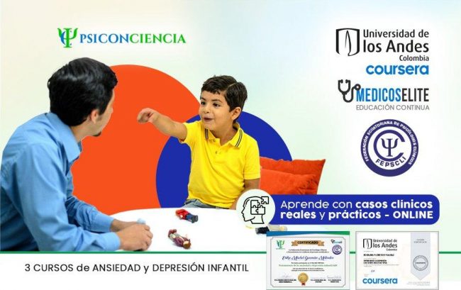 Psicólogos curso Ansiedad y Depresión Infantil