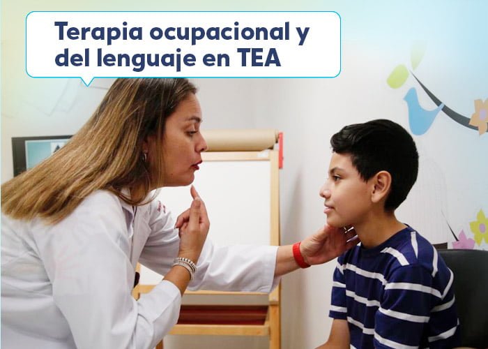 Terapia ocupacional y del lenguaje de autismo